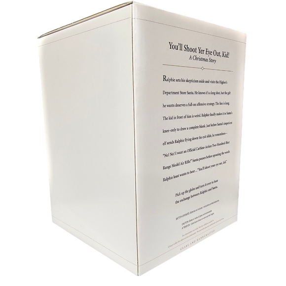 NEW Hallmark Snow Globe A Christmas Story You'll Shoot Yer Your Eye Out Kid! - Picture 6 of 10